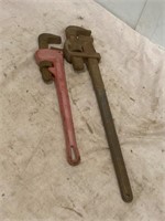 18 & 24” pipe wrenches