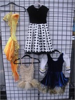 Assorted Pageant Style Dance Costumes - 4 assorted