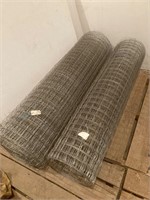 2 rolls page wire. 54” high