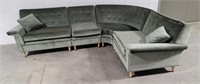 Mid century sectional sofa
