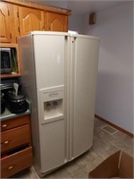 KitchenAid superman side by side refrigerator
