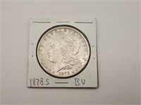 1878 S Morgan Silver Dollar BU