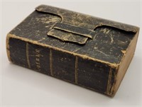 Pre Civil War 1854 Bible Good Condition
