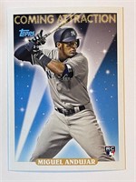 MIGUEL ANDUJAR COMING ATTRACTION TRADING CARD