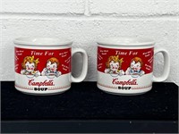 2 Vintage Campbell's 1989 Soup