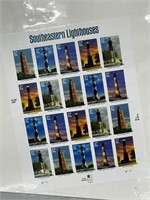 Southeastern lighthouses usps stamps 37 cent