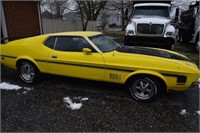 1971 Ford Mustang Mach 1, 351, 4 Speed, 20,609 mi