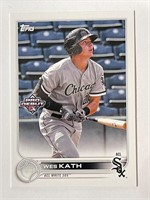 WES KATH PRO DEBUT ROOKIE CARD
