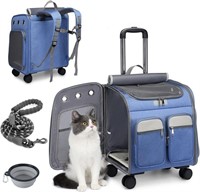 Rolling Pet Backpack Carrier
