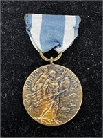WWi 1917-1919  Service Medal New York Ribbon