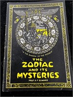 Zodiac & Its Mysteries Book Alfred Francis Seward