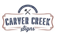Carver Creek Signs Voucher