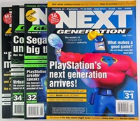 Next Generation Video Game Lot of 4 31 - 34 1997