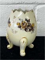 Vintage Porcelain Cracked Egg Vase  Napcoware