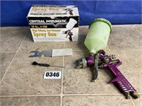 HVLP Spray Gun, Gravity Feed, 20 Fl. Oz.
