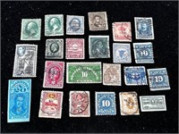 Small stamp collection vintage