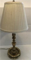 Brass Lamp Medium Size 23" H x 6" R Base,