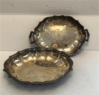 Chippendale Silver Plate 696 Scalloped