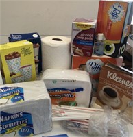 Kitchen Paper Products, Kleenex, Dixie Cups,