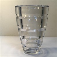 MID CENTURY GLASS VASE
