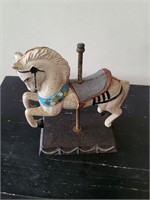 Cast Iron Carousel Horse