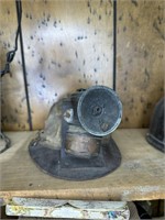 Antique Coal Miners Hat w/ Carbide Lamp