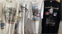 Vintage Hockey Tee Shirts Canadiens Rangers