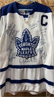 Autographed Toronto Maple Leafs Stanley Cup