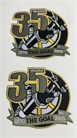 Boston Bruins 35 Years NHL Commemorative Patch