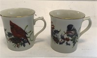 Lenox Winter Greetings Porcelain Coffee Mugs