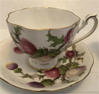 Tea Cup Collection Royal Albert Dundee Thistle