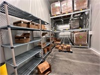 Pallet Racking with Contents
