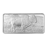 10oz - Highland Mint Buffalo Silver Bar