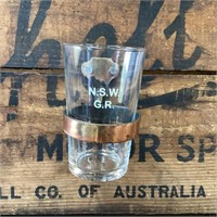 NSW.G.R Glass & Brass Holder