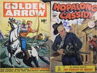 Golden Age Comic Books, 4 Old West Theme in poor