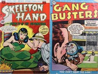 Golden Age Comic Books, 5 in mixed condition,