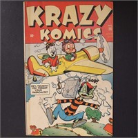 Krazy Komics #16 1944 Golden Age comic book, with