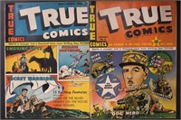 7 True Comics 1940s Golden Age Comic Books in