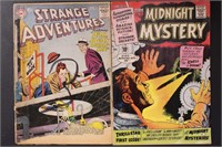 6 silver Age Comic Books, mixed condition group,