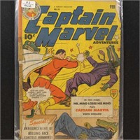 Captain Marvel Adventures #43 1946 Fawcett Comics,