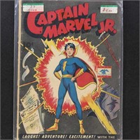 Captain Marvel Jr #33 1945 Fawcett Comics, edge