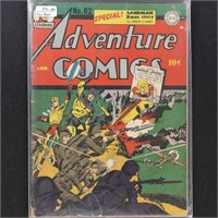 Adventure Comics #82 1943 DC Comic, some edge and