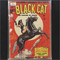 Black Cat Comics #12 1948 Better Comic, creases,