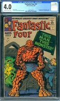 Vintage 1966 Marvel Fantastic Four #51 Comic Book