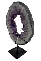 AMETHYST RING ON STAND