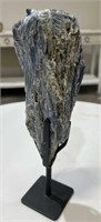 BLUE KYANITE ON STAND