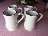 4 Syracuse China USA mugs