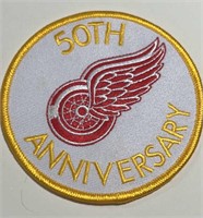 Red Wings 50th Anniversary Commemorative Patch