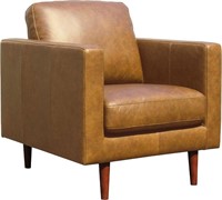 Rivet Revolve Leather Armchair