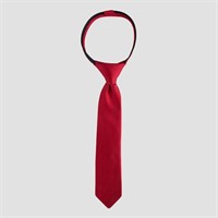 Boys' Woven Zip Necktie - Cat & Jack Red M/L